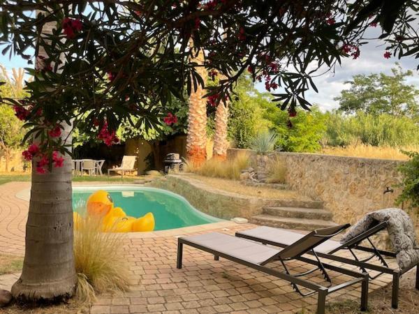 Chambres D'Hotes La Soulenque Luxury B & B Capestang Exterior foto